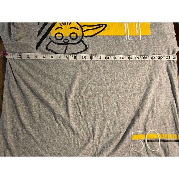 Disney Grogu/Yoda Star Wars Mandalorian Long Sleeve 50 Year Anniversary‎ Large - Picture 7 of 9